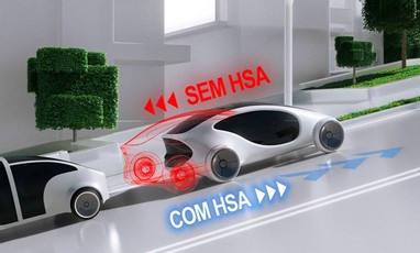 Sistema de asistencia en pendientes (HSA).