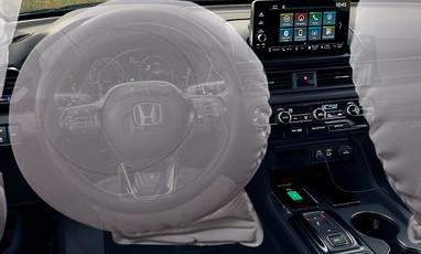 Airbags delanteros, frontales y laterales, de rodilla y de tipo cortina (en las 3 filas). Airbags delanteros, frontales y laterales, de rodilla y de tipo cortina (en las 3 filas).