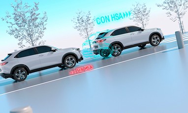 Sistema de asistencia en pendientes (HSA).