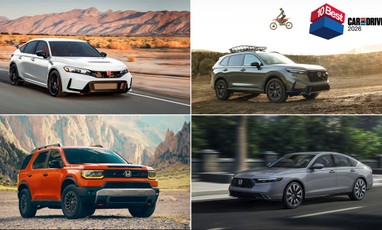 Honda, la marca más ganadora en la historia de los premios 10Best de Car and Driver.